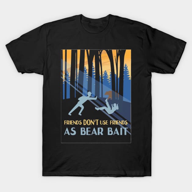 Bear Bait T-Shirt by Gaming Galaxy Shirts 